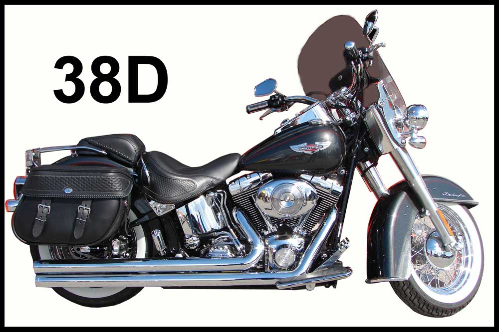 boss bags softail deluxe