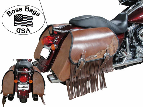 waltyotur 2 x Motorcycle Saddlebags Pannier Luggage Storage PU Leather Replacement for Harley Honda Yamaha 12 x 4.7 x 12