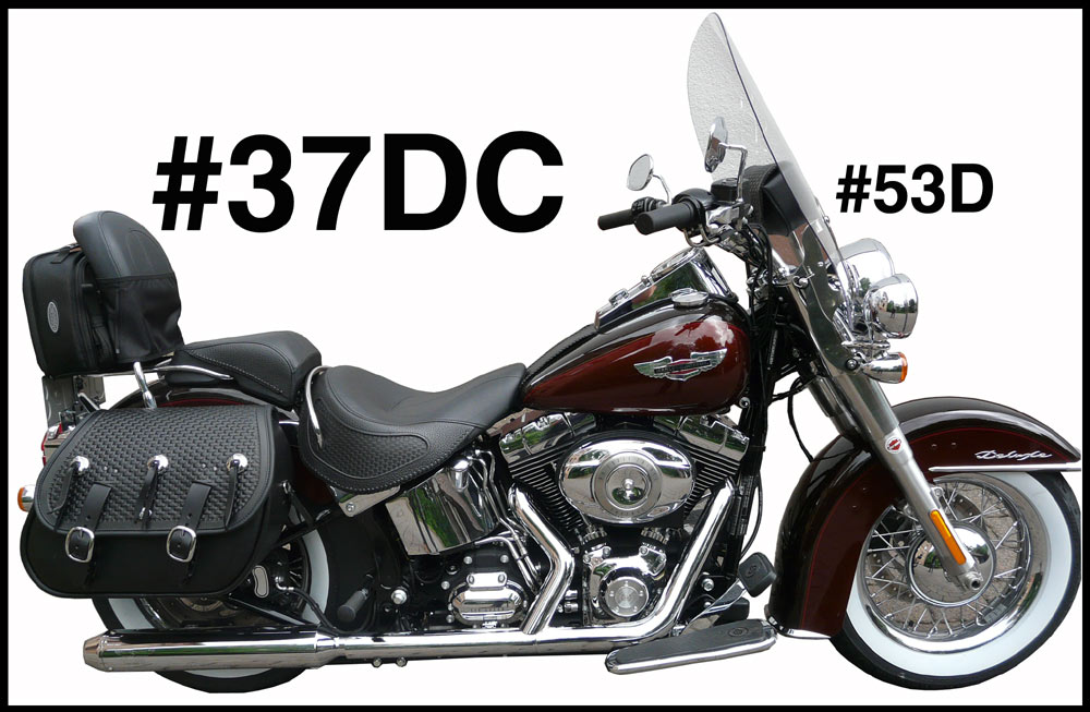 boss bags softail deluxe