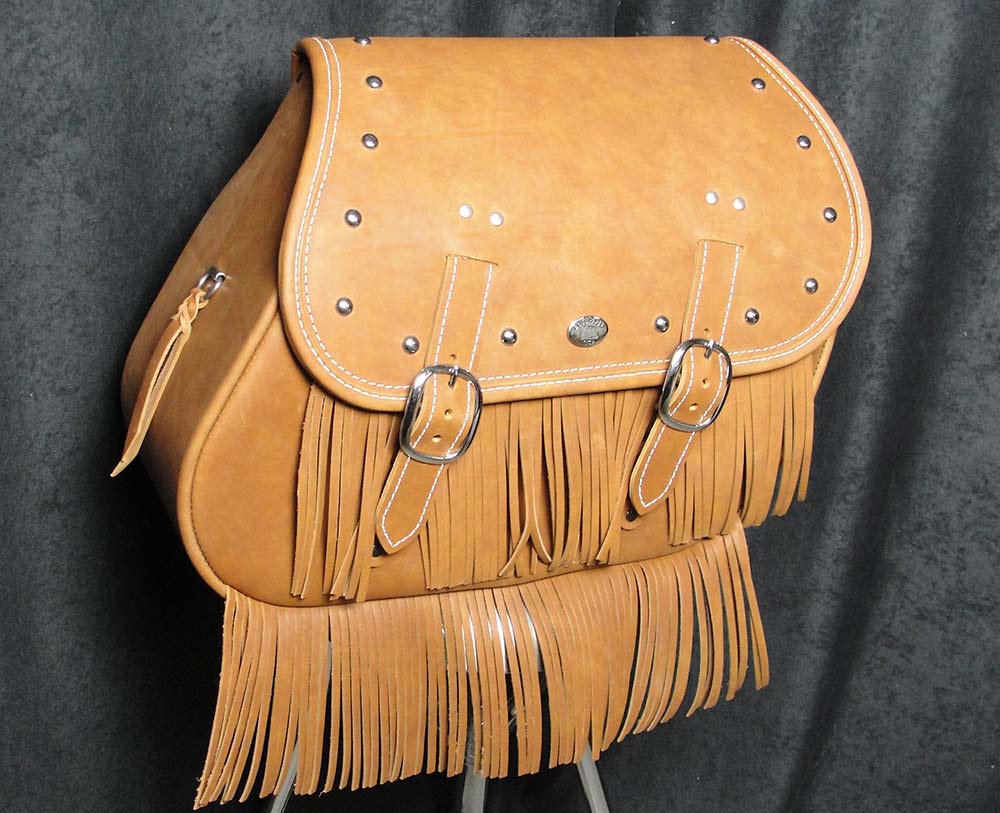Geronimo - Leather saddlebag for Indian® Chief® Chieftain®