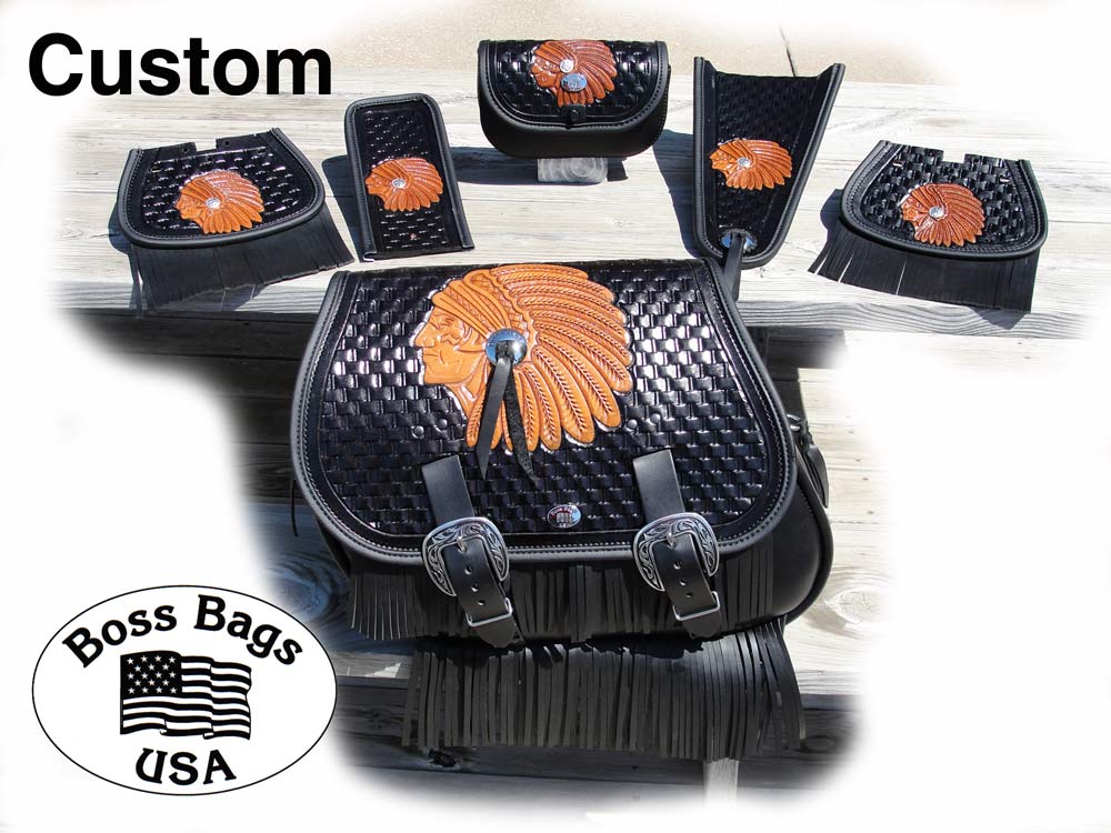 Motorcycle Saddlebags By Boss Bags 1-888-853-9975